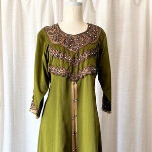 Vintage/Handmade Silk Dress - Relisted